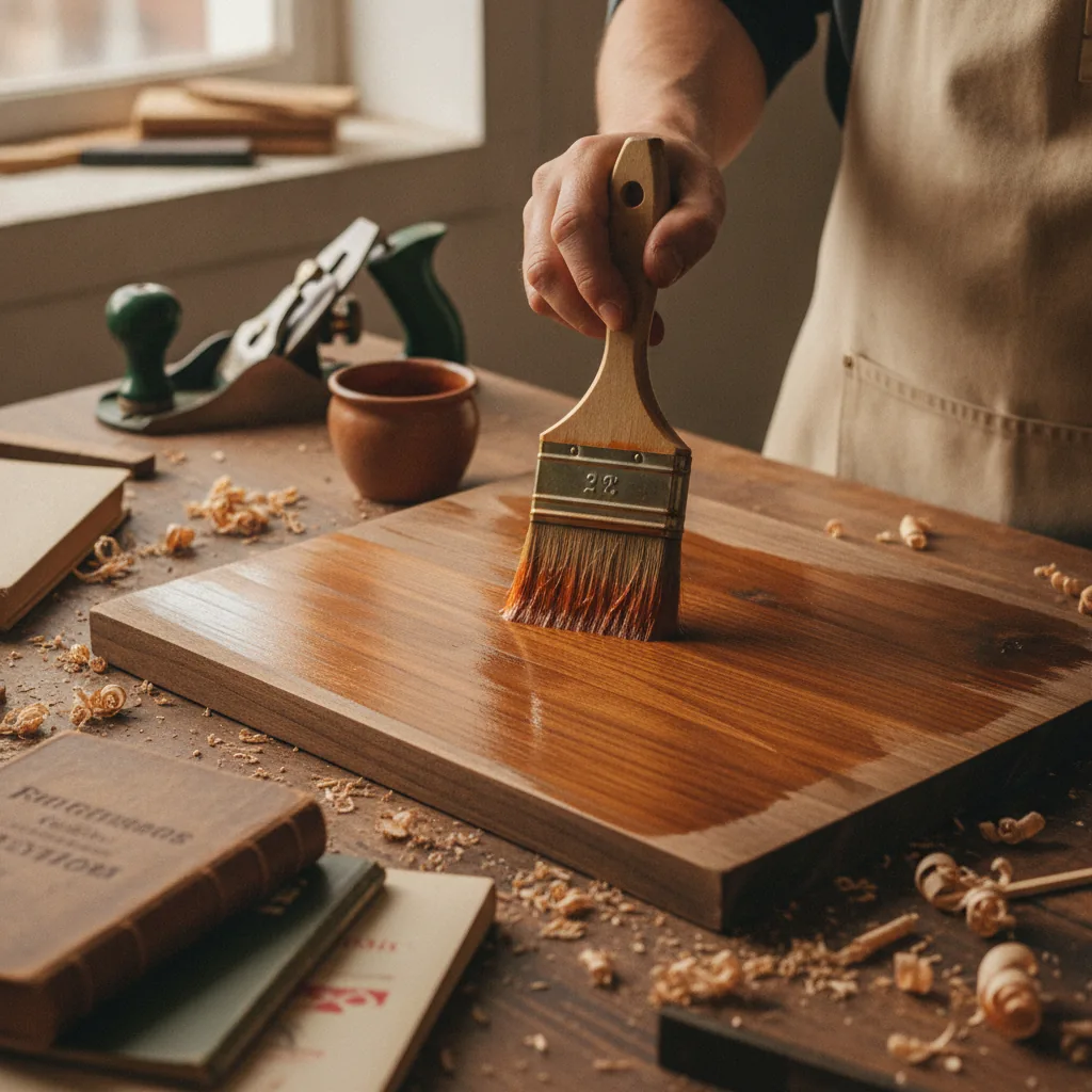 Wood staining