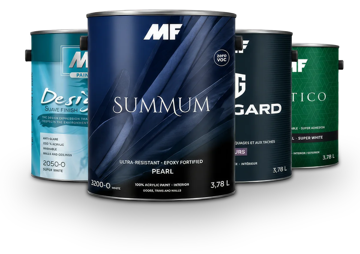 MF Paints product range