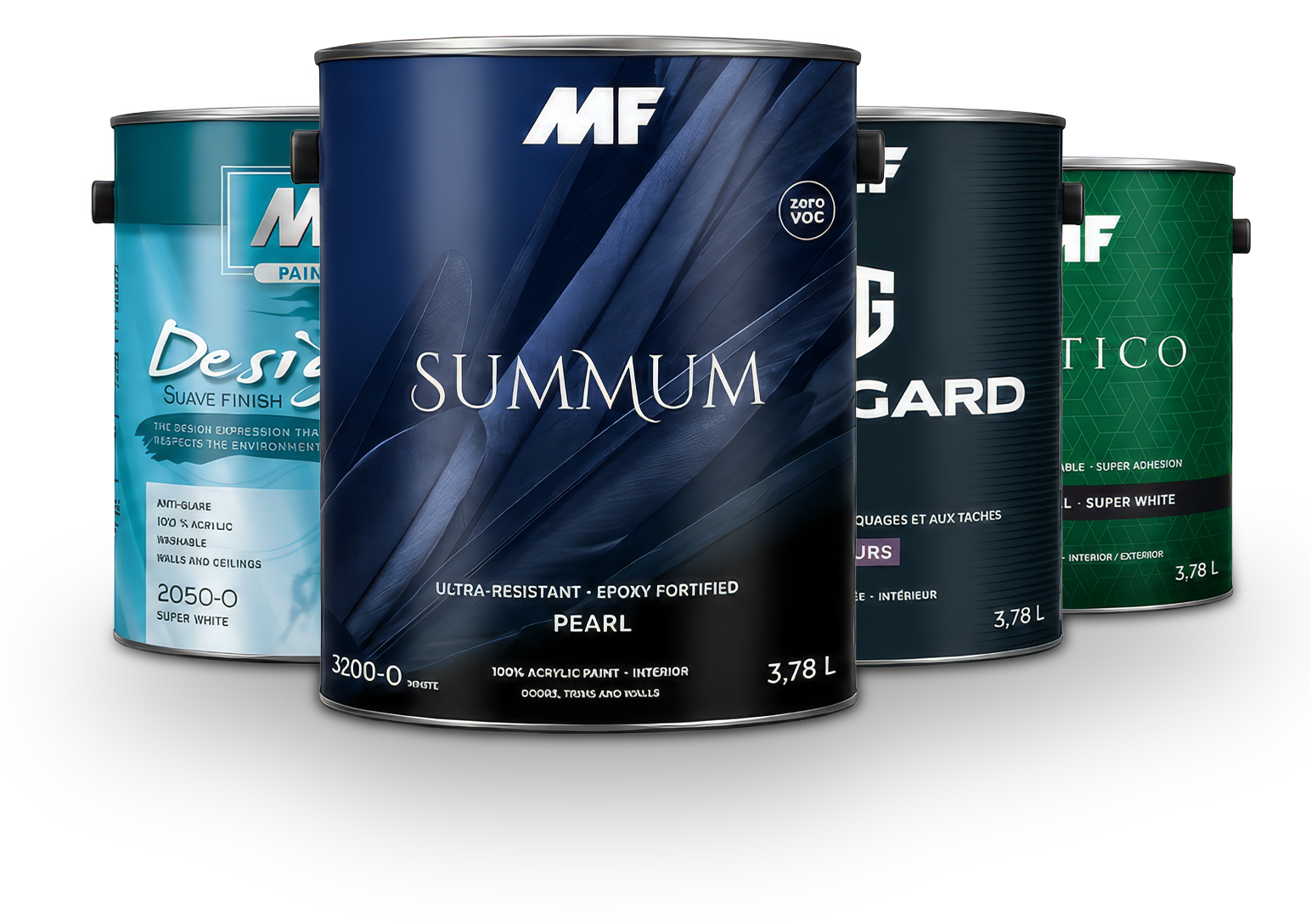 MF Paints product range
